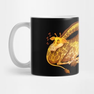 Sleeping Giraffe Mug